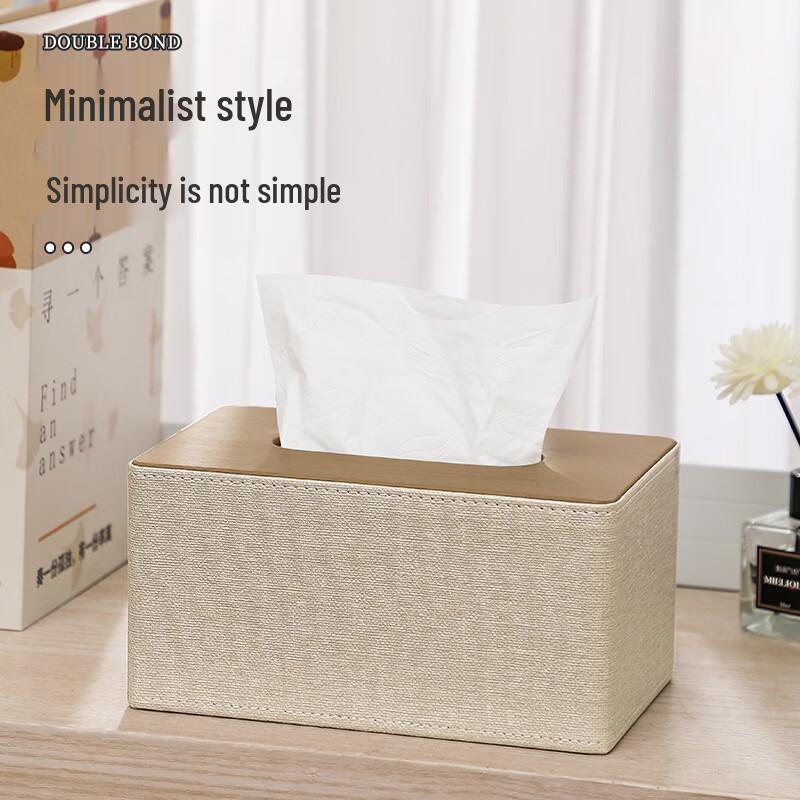 Leather Tissue Box