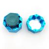 Cue Chalk Box Holder Aluminium Alloy Octagonal   Billiard Chalk Case for Billiards Accessory