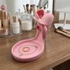 Мини-поднос для украшений на высоком каблуке 3D-печатный лоток для хранения украшений Держатель для колец в форме туфли Для настольного использования