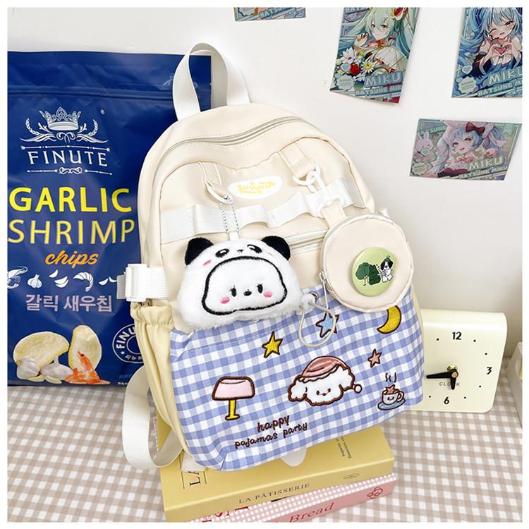 School Bag New Spring Cute Soft Glutinous Children's Spring Outing Research Small Backpack High Value Personality Pain Layer Girl Backpack