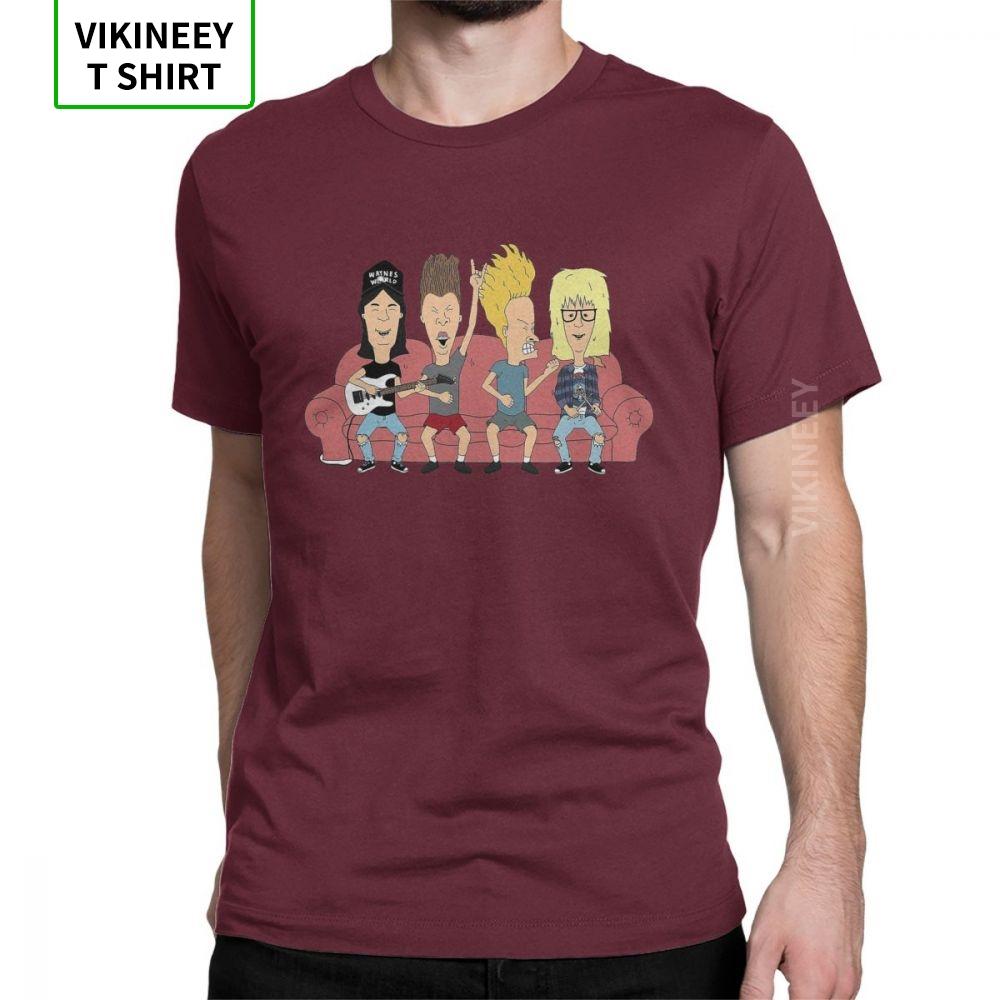 Party On Butthead Beavis And Butthead T Shirt Unisex Design Tops Humor Tshirt Oneck 100 Cotton Tees 2020 New Male Camiseta
