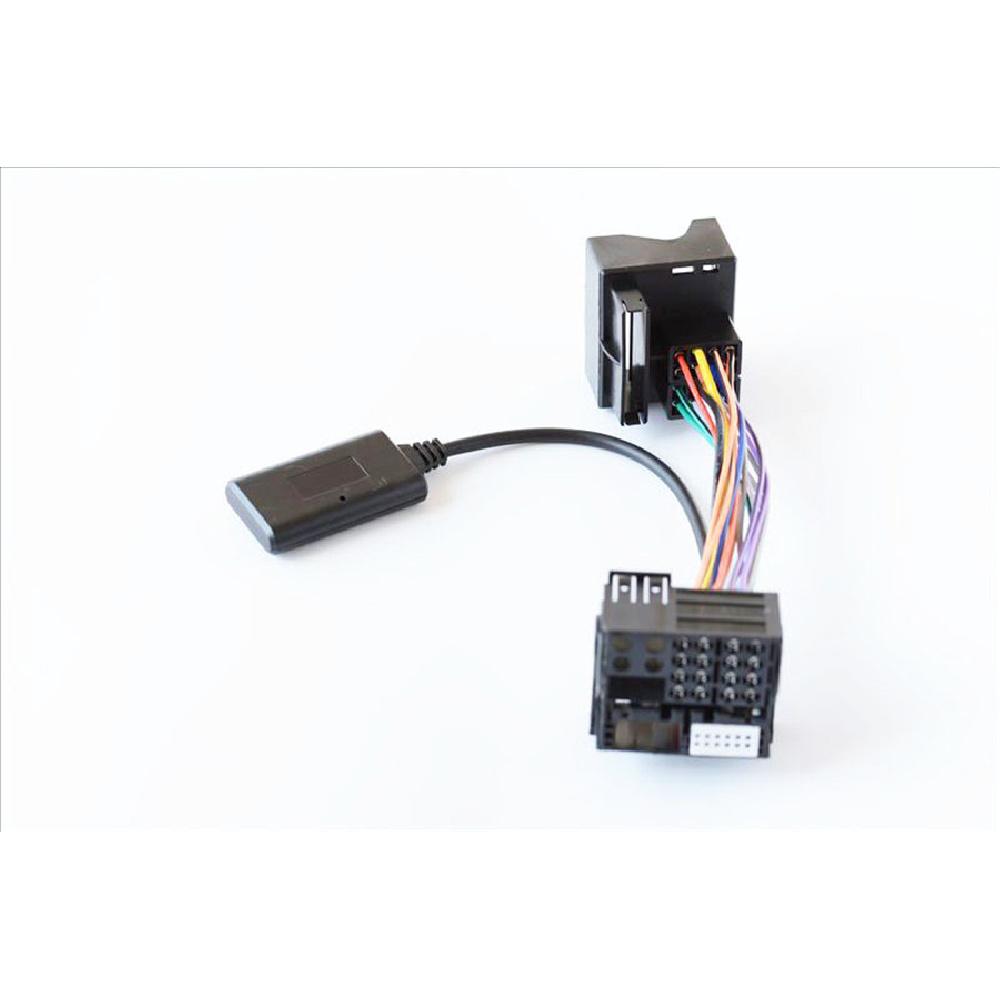 Car Bluetooth Audio AUX Cable Big Plug Adapter 12-Pin For BMW E60 E63 E64 E62 CD