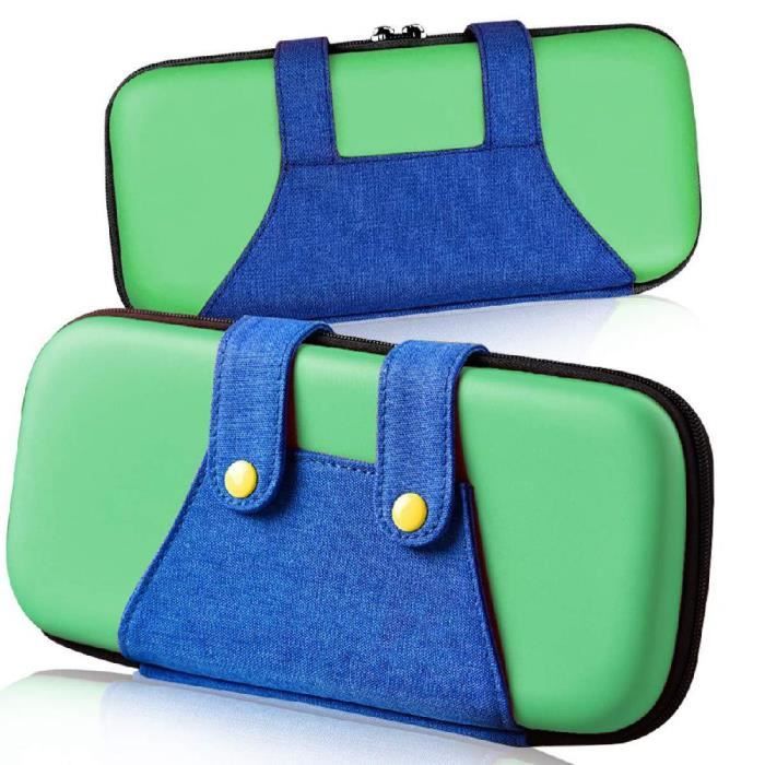 Sac de rangement - Nintendo - Switch - Housse rigide - Étui de voyage - Vert