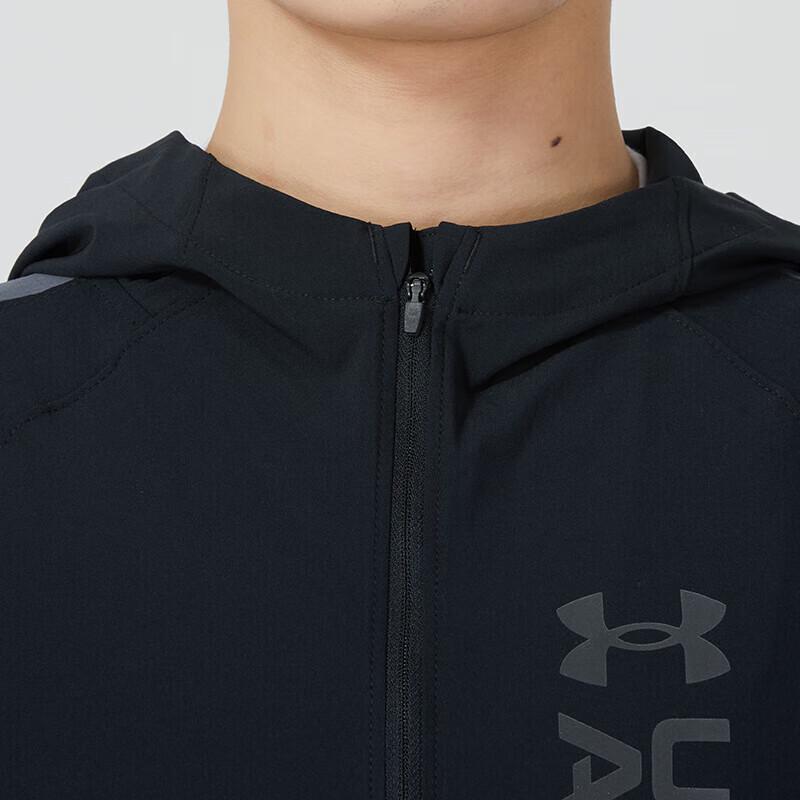 Under Armour Мужская повседневная тканая куртка с капюшоном