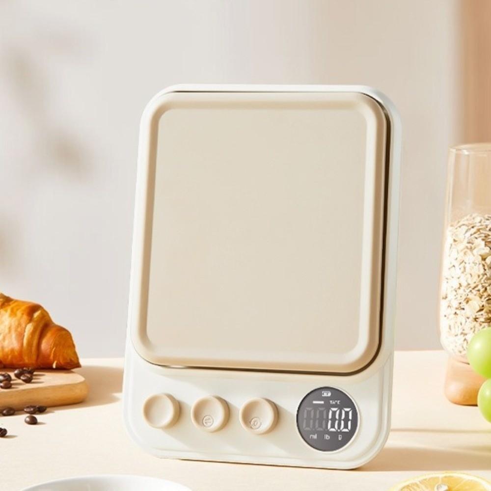 USB Charging Digital Kitchen Scale LCD Display Food Scale Electronic Scale Baking Use
