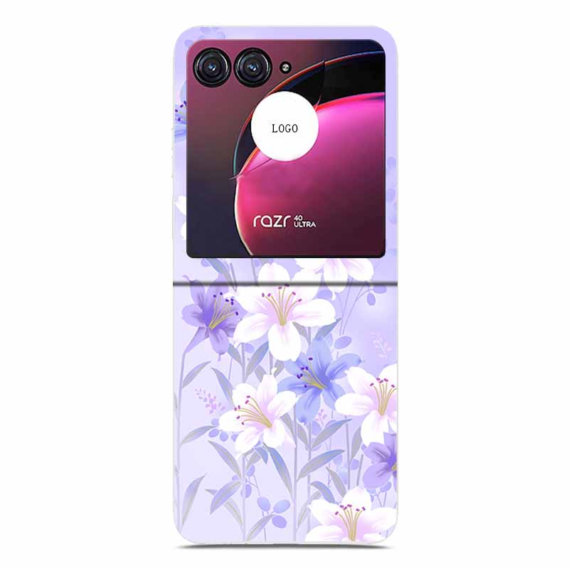 Чехол для телефона Motorola Razr 50 Ultra Case 50Ultra Прозрачный Пластик / ПК Жесткий Coque Для Moto Razr Plus 2024 Складной Чехол 6.9" Funda