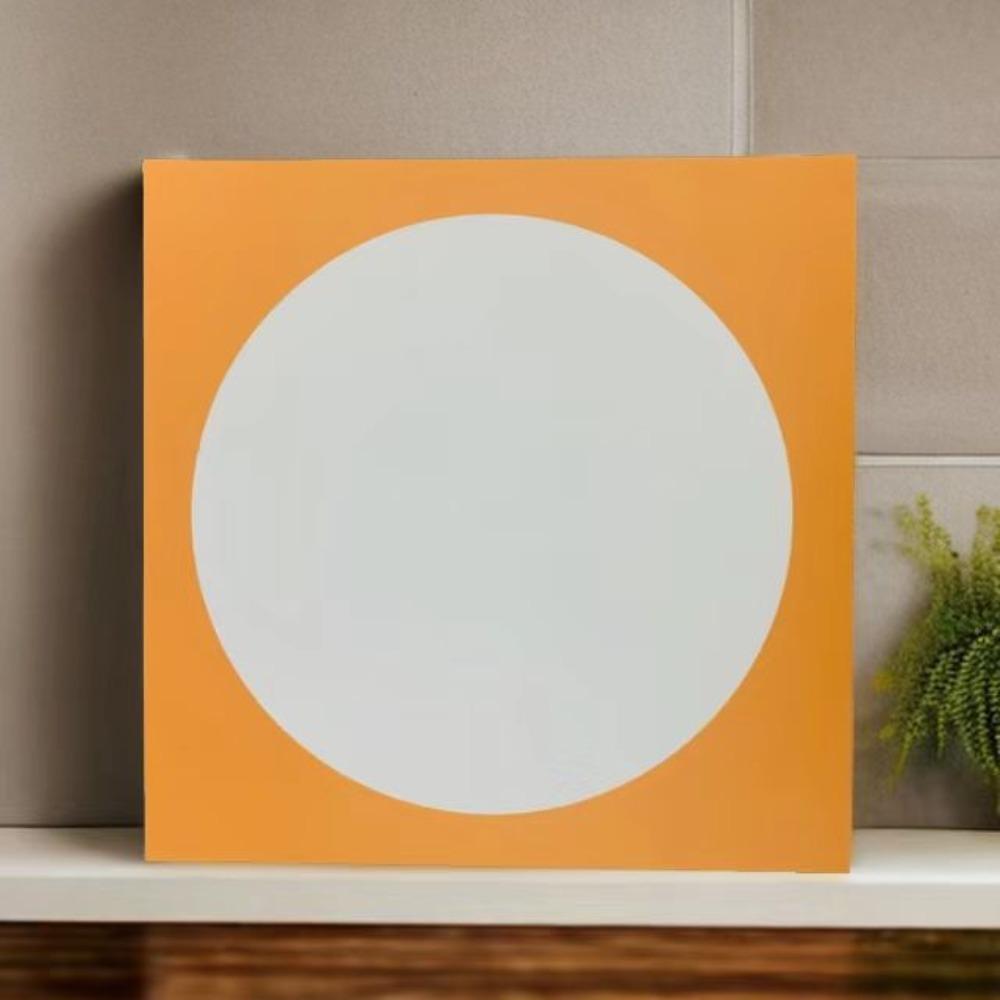 20Pcs Paper Drawing Mat Board Square Outer Round Inner Vintage Sketch Paper Mat Lightweight Art Mount Kid Drawing Creation