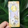 Low Scare Tarot 12*5.5cm 78 Pcs Cards Secretly Add The Language of Flowers Japanese Anime Style Cartoon Tarot Cards