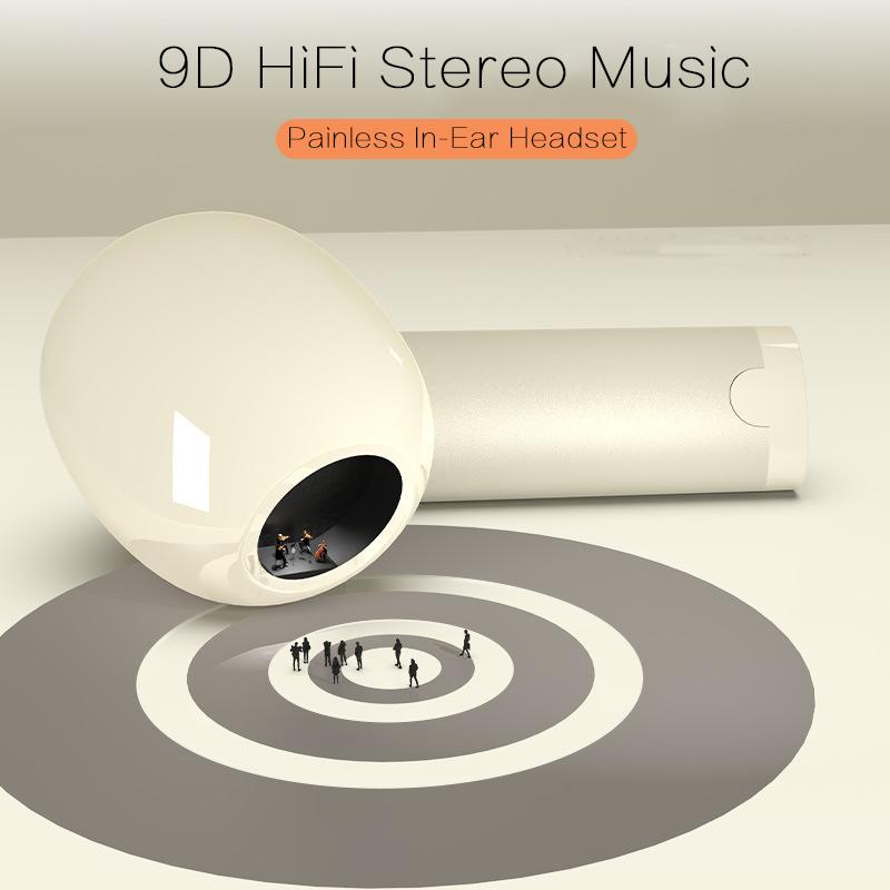 VAORLO Macaron Wireless Earphones 9D HiFi Stereo Music Super Bass Touch Headset In-Ear Painless Wear Noise Cancel Calling Headphone