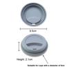 for Tea/Coffee/Milk Cup Heat Temperature Preserve Sealing Lid Cup Caps Mug Cover Cup Accessories