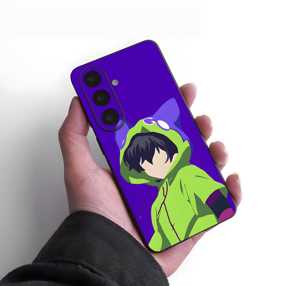 Чехол для телефона C-Comic Miya Chinen для Samsung S26 S25 Plus S20 S20 Plus S22 Ultra S23 FE S21 Plus S21 Ultra Мягкий чехол