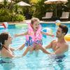 Inflatable Float Vest Independent Airbags Kid Life Jackets Children Safety Vest  Water Activities