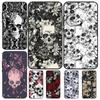 Gothic Floral Skull Case For Honor Magic 5 Lite Pro 50 70 90 8X 9X X6 X7 X8 X9 Honor X6a X7a X8a X9a X9b Cover