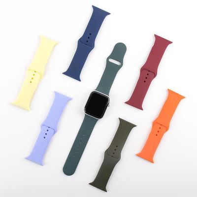 Силиконовый ремешок для часов Apple Watch 1-6 SE, Iwatch