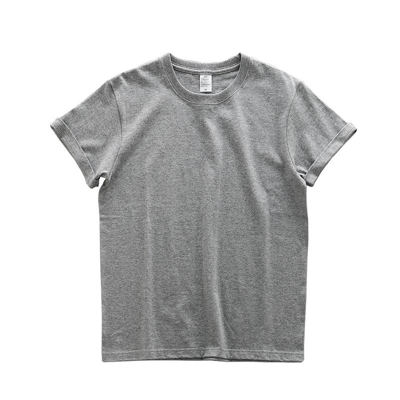 Хлопковый однотонный топ Dukeen Oversize Heavy T-Shirt для мужчин Летняя футболка с коротким рукавом Повседневные футболки One Piece
