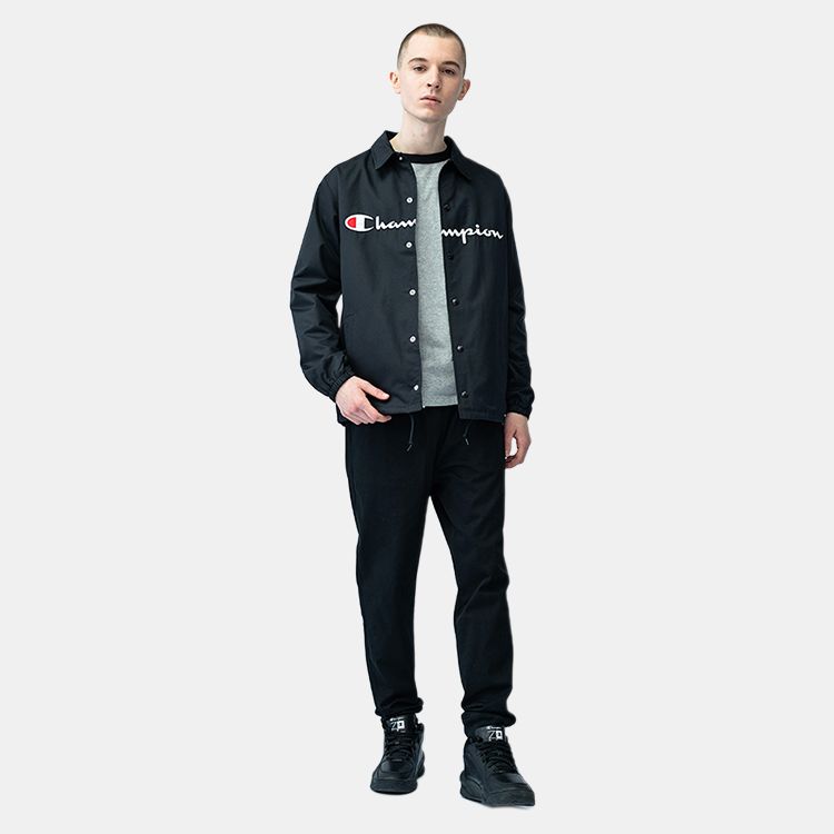 Champion Jacket Japan Version Men's Black C3-R608-C090