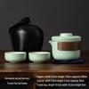 LISM Portable Ceramic Travel Tea Set