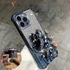 Роскошный блестящий чехол-зеркало с кроликом для телефона Huawei P50 P60 P30 P40 70 Pura Pro Mate 50 60 70 Pro, противоударная задняя крышка