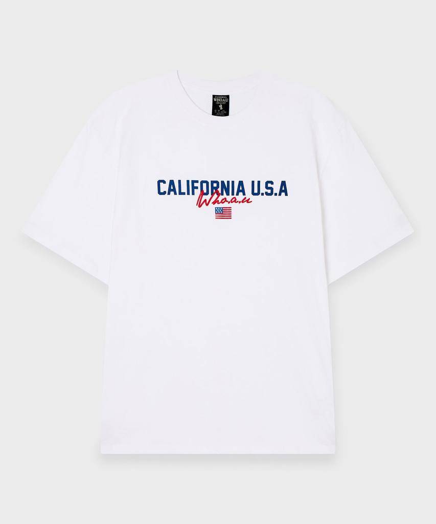 Футболка с логотипом WHO.A.U USA / Whrpg2406U
