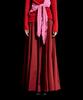 Lekyulli Wide Pleated Pants Burgundy