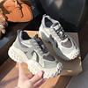 2025 новые папины кроссовки женские туфли популярные весенне-осенние супер огонь универсальные маффины толстая подошва увеличивающие рост спортивные и повседневные туфли