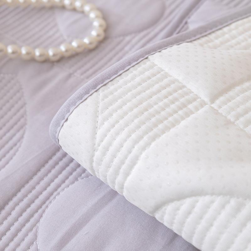 INS Modern Minimalist Pure Cotton Quilting Sofa Cushion Living Room Non-Slip Cushion Four Seasons Universal Cotton Fabric Craft Slipcover Cover Towel