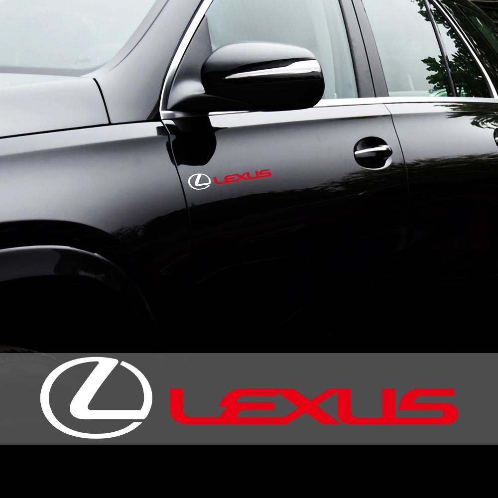 For Lexus FSPORT IS200 ES300h ct200h RX350 IS300h IS250 NX GX Car Styling Body Door Window Trunk Sticker Decor Auto Accessories AFJ1