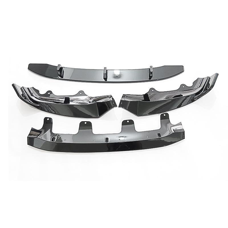 Front Bumper Lip Spoiler Splitter Diffuser For BMW X5 F15 2014-2019 Glossy Black Front Bumper Lip Body Kit Car Accessories