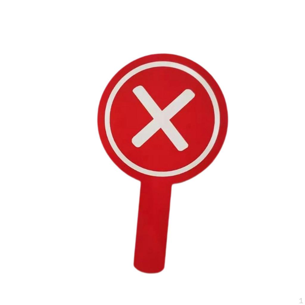 Classroom Voting Paddle Yes or No Answer Teacher Event Games Portable Lightweight True False