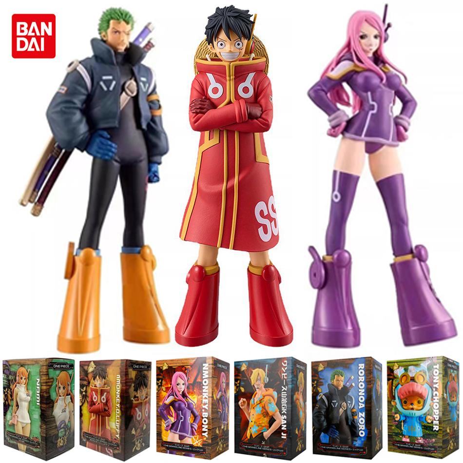 17 см One Piece Луффи Аниме Фигурки Обезьяна Д. Луффи Остров Яйцеголовый Фигурки Действия ПВХ Аниме Коллекционная Модель Кукла Игрушка Подарок Ребенку