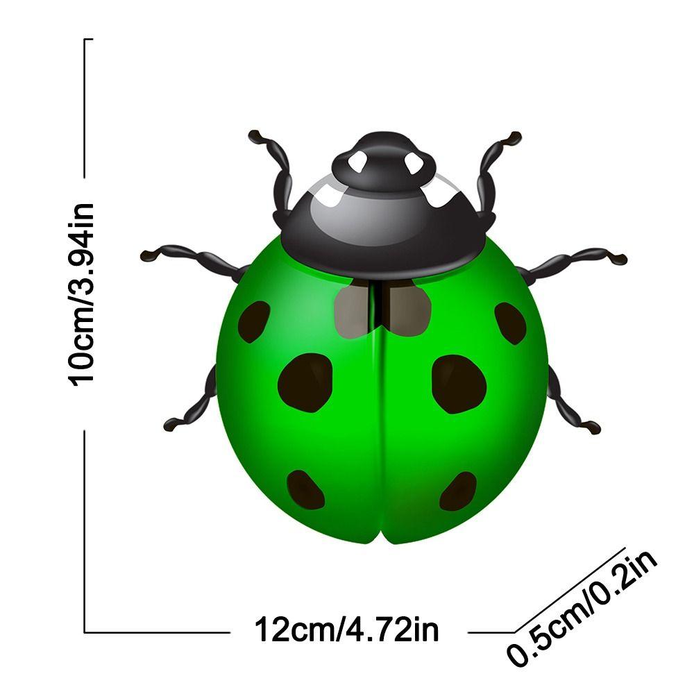 Indoor Outdoor Garden Decorations Living Room Ladybug Decors Portable Garden Backyard