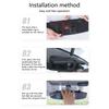 Enhancing Safety Full Sight Car Rear View Mirror with Wide Curved View, for Infant Supervision, Parents and New Drivers