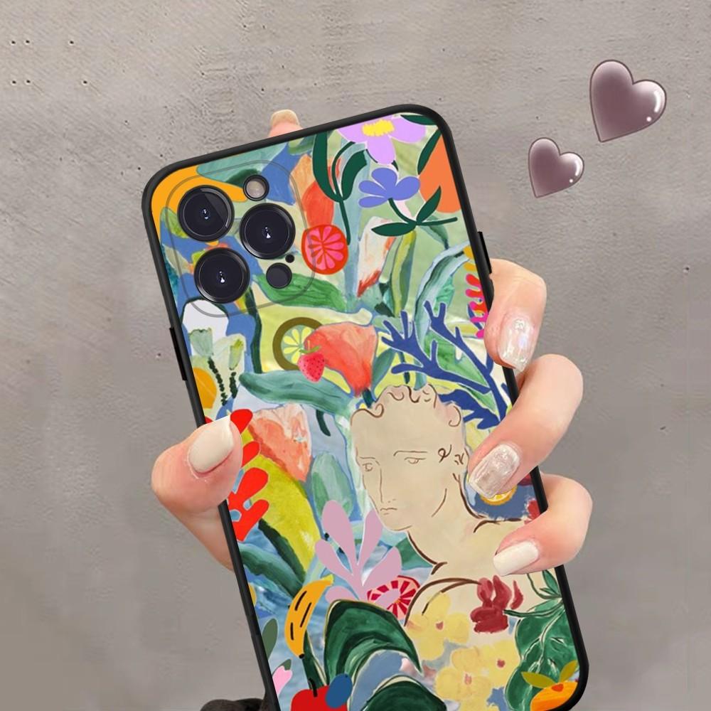 Henri Matisse Painting Art Phone Case Silicone Soft For iphone 15 14 13 12 11 Pro Mini XS MAX 8 7 6 Plus X 2020 XR Shell