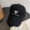 Tongue Duck Blocking UV Protection Sun Women For Hat Baseball Love Pink Ricygvm Hats Embroidered Peaked Cap Fashion Girls Sport Sunscreen Visors