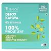 Teabox Детокс Kahwa Herbal Tea 100 чайных пакетиков | Изготовлено из 8 натуральных ингредиентов | Помогает очистить | Усилитель иммунитета | Облегчение простуды