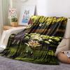 Outside the Garden Wall  Print Flannel Blanket, High quality Comfortable for All Seasons, Home Decor, Warmth and Comfort
