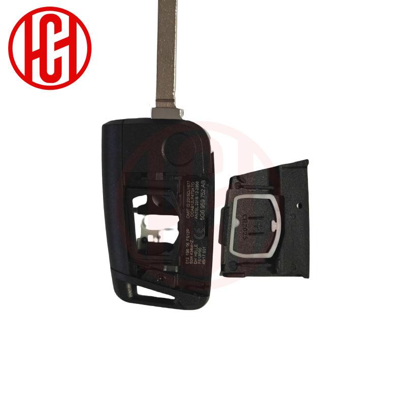 Чип MQB48 434 МГц для VW Seat Leon Ateca Golf7 MK7 Touran Polo Tiguan Skoda Octavia Пульт ДУ для автомобиля 5G0959752BA 5G6959752AB BB