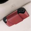Universal Car Sunglasses Holder Portable Auto Glasses Case Car Driving Eyeglass Case Sun Visor Storage