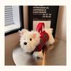 Милая сумка-кукла в виде щенка вест-хайленд-уайт-терьера, мультяшная плюшевая кукла, сумка-тоут через плечо, подарок для девочки