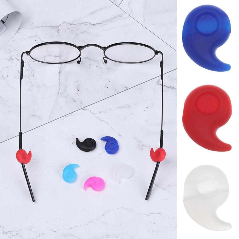 Outdoor Anti Slip Soft Silicone Sports Temple Tips Glasses Ear Hooks Temple Holder Fixed Leg Grip