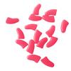 Ramidos 20PCS Scratch Prevention Cat Nail Caps Pet Supplies Give 1 Bottle Glue