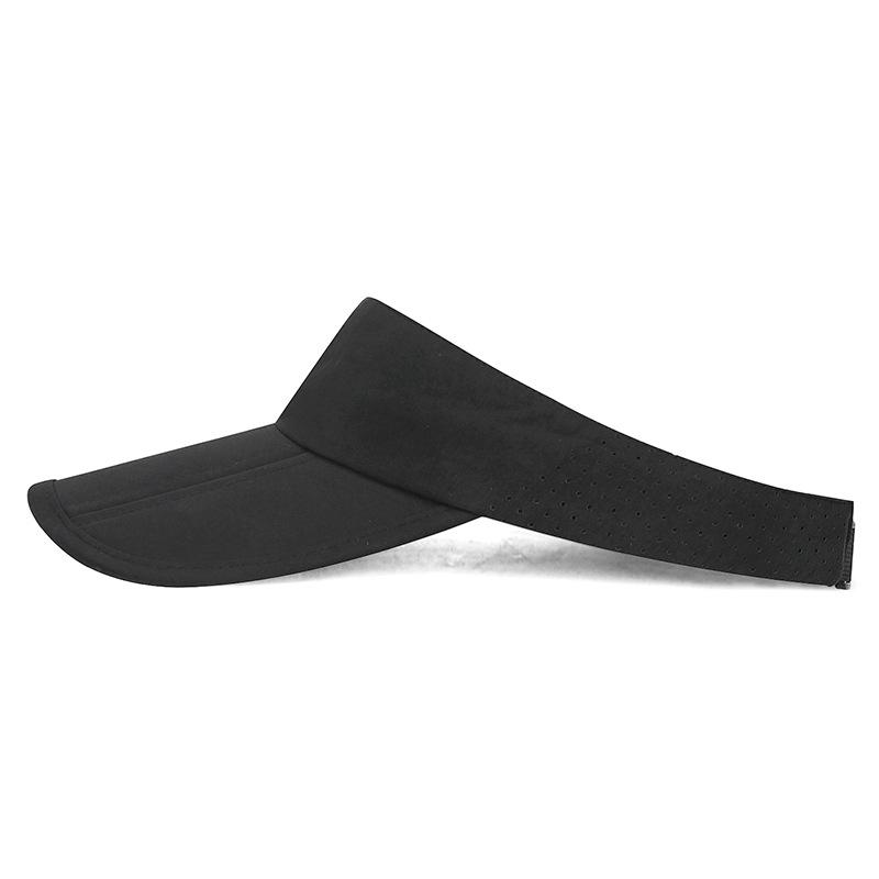 Летняя складная дышащая изогнутая кепка с козырьком, быстросохнущая, без верха