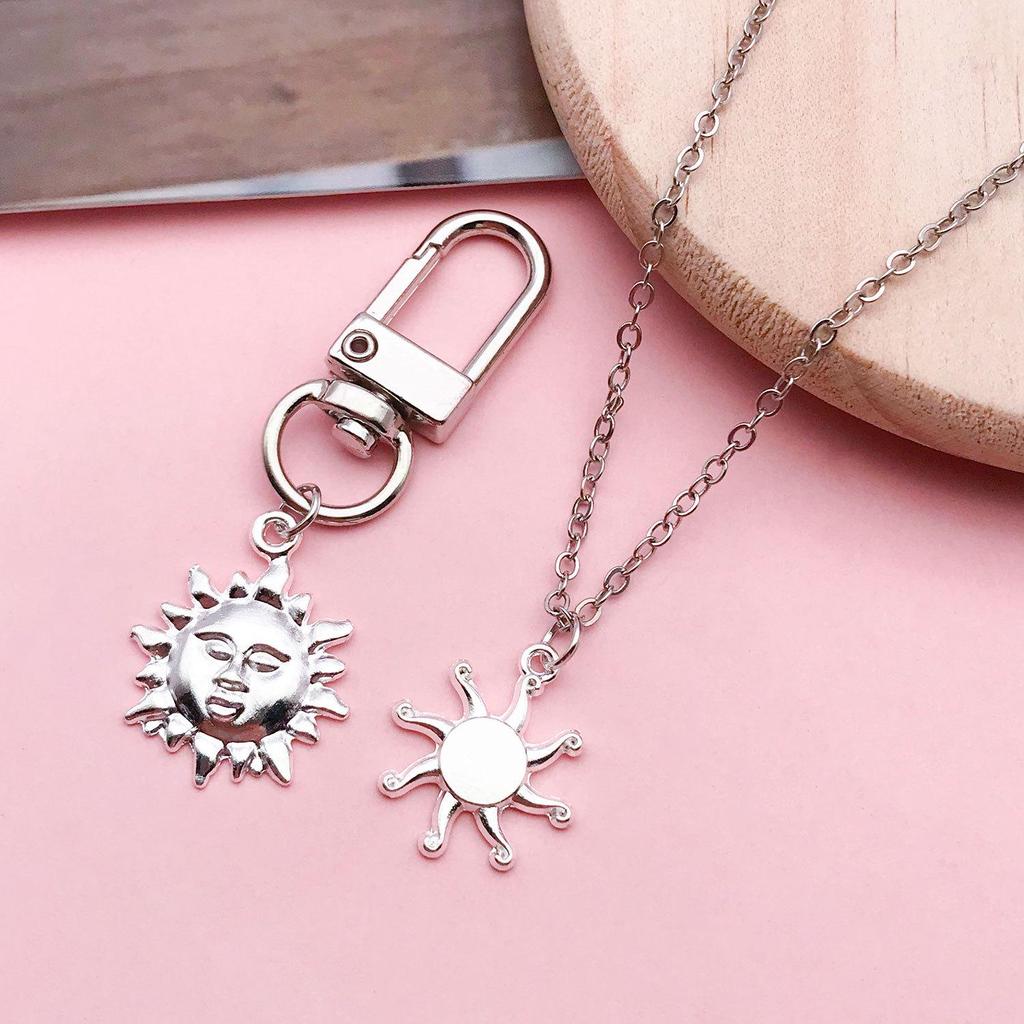 Старинная серебряная подвеска в виде звезды, луны, солнечного шара — аксессуар для самостоятельного изготовления украшений