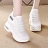 Super Thick Sole High Elevated Sneakers Women  Autumn New Mesh Breathable Women's Shoes Comfortable Casual Shoes for Women
