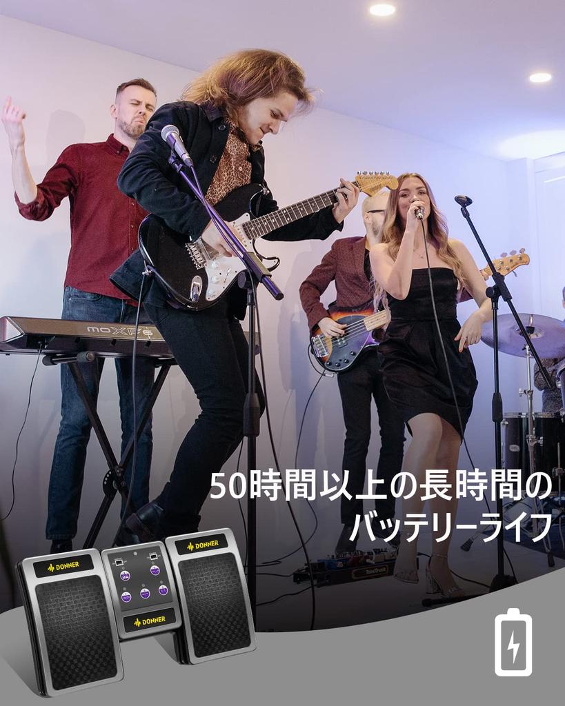 Donner Планшетная страница Переворачиватель нот, Беспроводной, Педаль, Свободные руки (Серебряный)