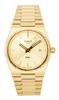 PRX Gold Tone Stainless Steel Champagne Dial Swiss Quartz T137.210.33.021.00 100M Women's Watch