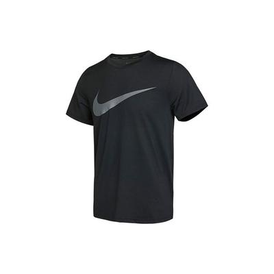 Pro Dri-Fit Дышащая быстросохнущая спортивная футболка с короткими рукавами Мужские топы Черные CZ2418-010