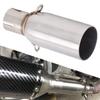 Exhaust Intermediate Tube Exhaust Mid Pipe Motorcycle Intake and Exhaust Parts Direct Replacement for