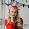 1/15 шт., повязка на голову для вечеринки, повязка на голову с американским флагом, День памяти, День независимости, 4 июля, головной убор, аксессуар для патриотической вечеринки