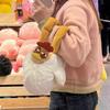 Fuzzy Chicken Purse Cute Chicken Shoulder Bag Fluffy Plush Hen Animal Prank Gift Handbag Kawaii Stuffed